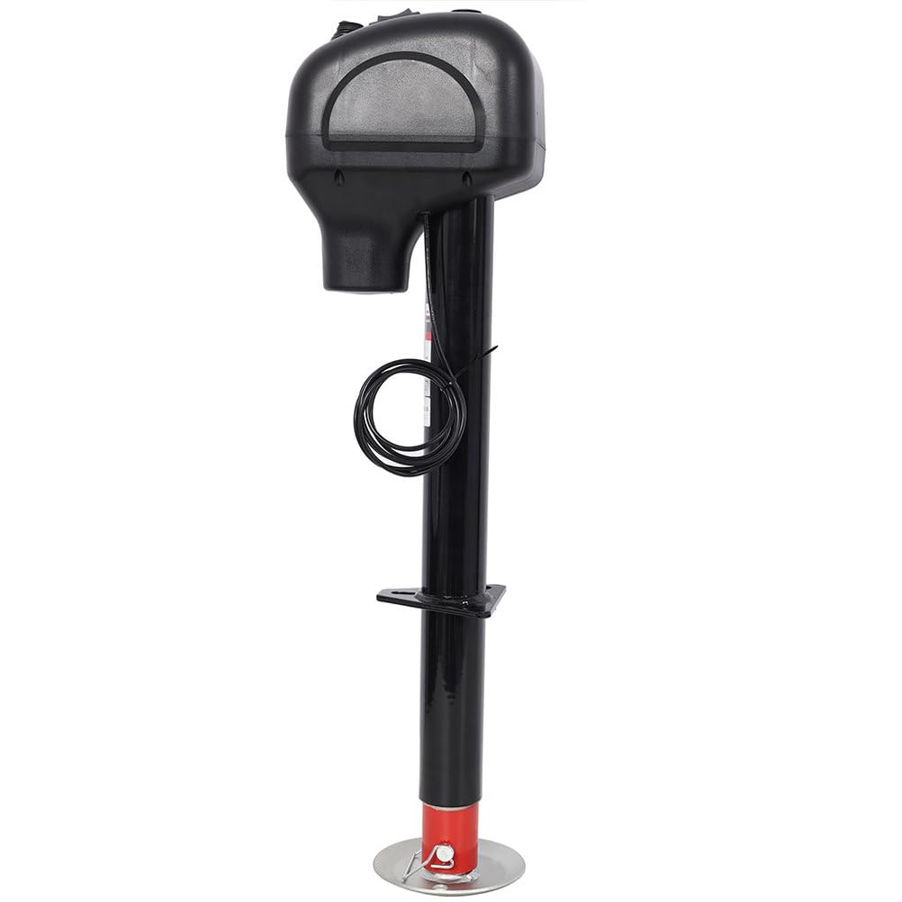 12V Electric Trailer Jack with Adjustable Drop Leg M4572