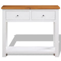 Solid Oak Wood Console Table R357
