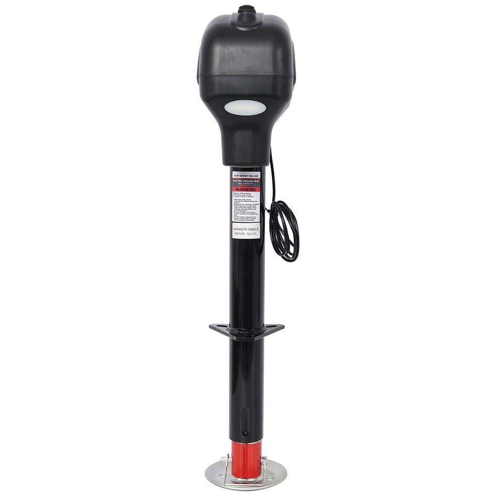 12V Electric Trailer Jack with Adjustable Drop Leg M4572