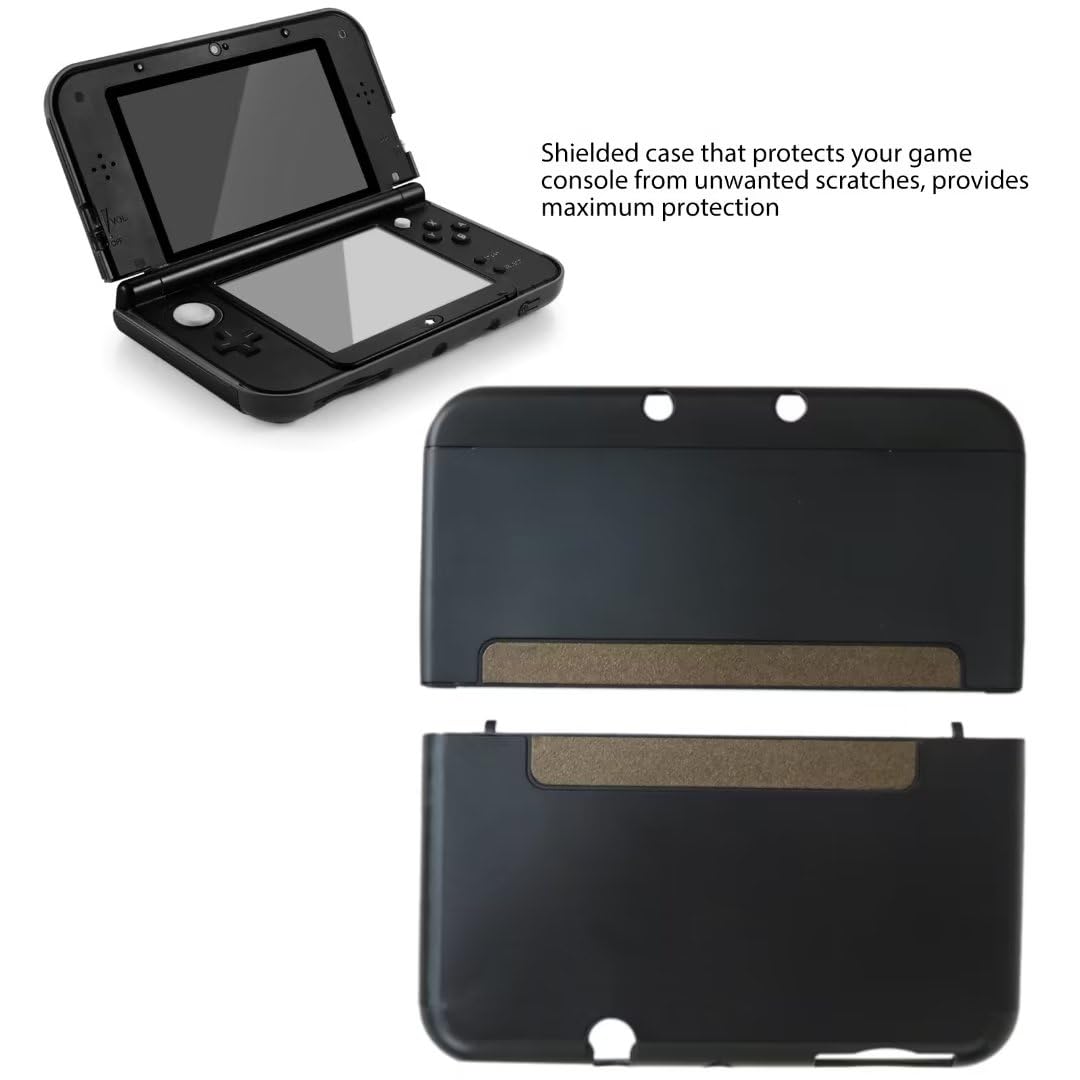 Black Shockproof Hard Shell Case for Nintendo 3DS LL XL E26720