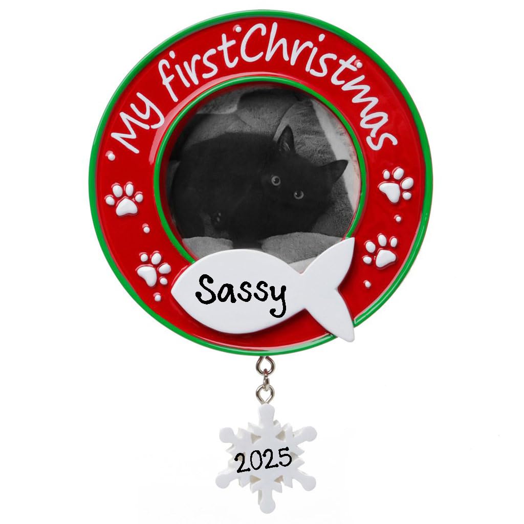 My First Christmas Picture Frame Ornament E799035