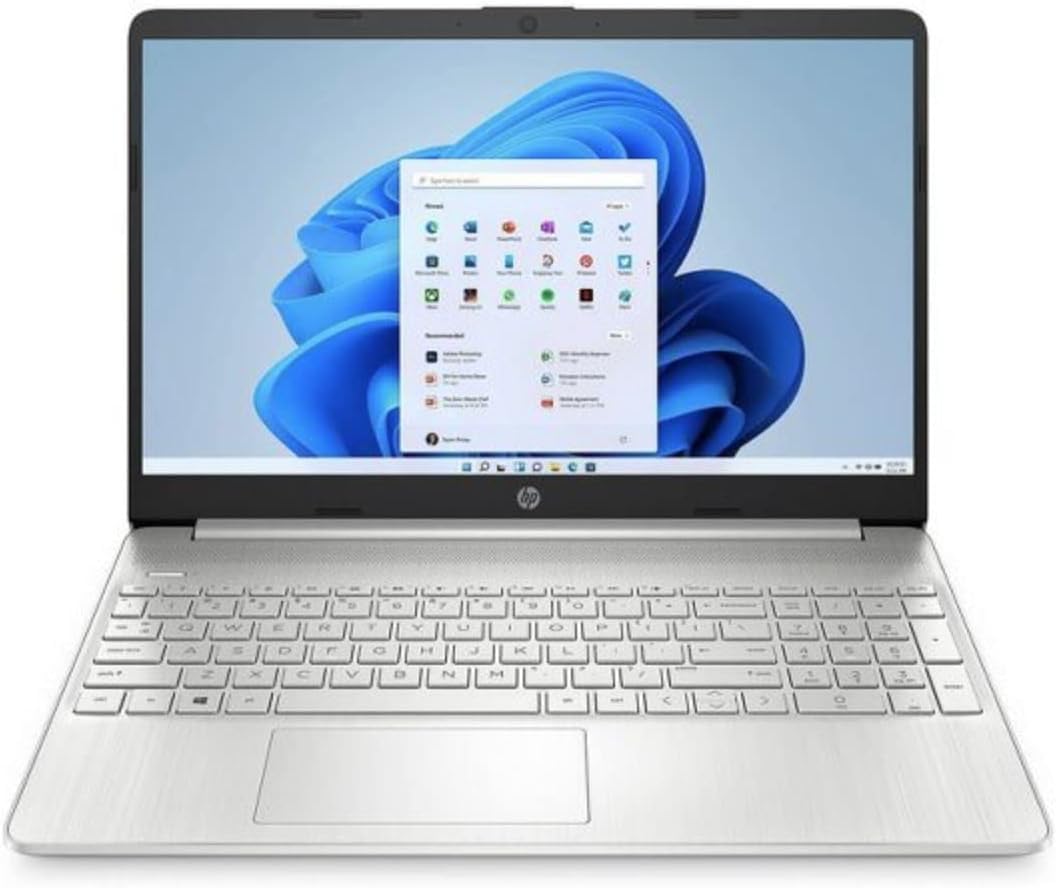15.6" FHD Laptop AMD Ryzen 5 8GB RAM 512GB SSD Silver N93400