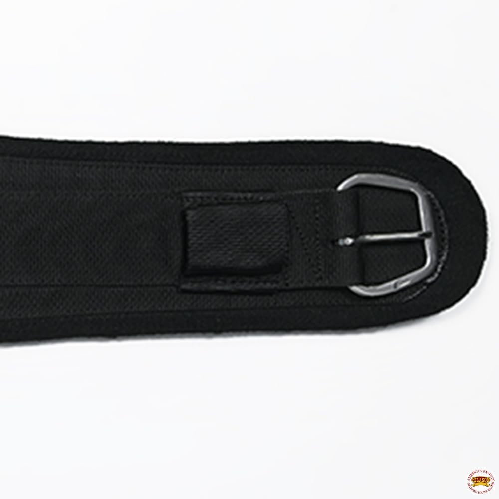 Black Stainless Steel Western Saddle Cinch Girth C6572