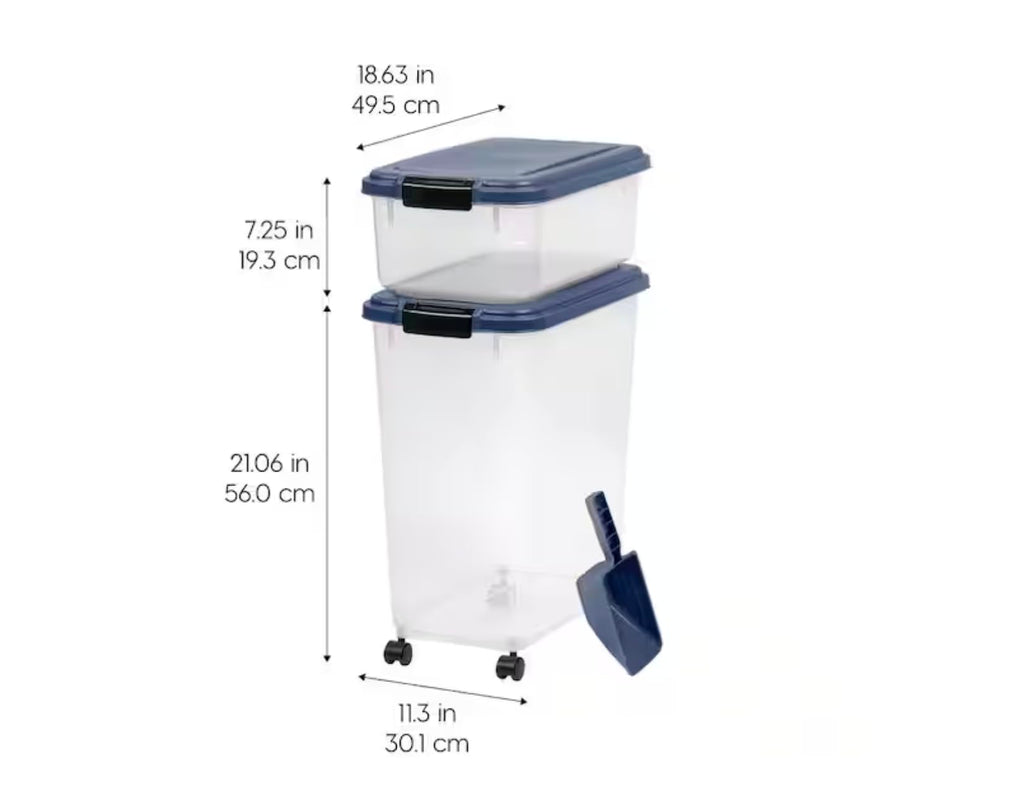 Airtight Pet Food Storage Combo with Scoop U4465