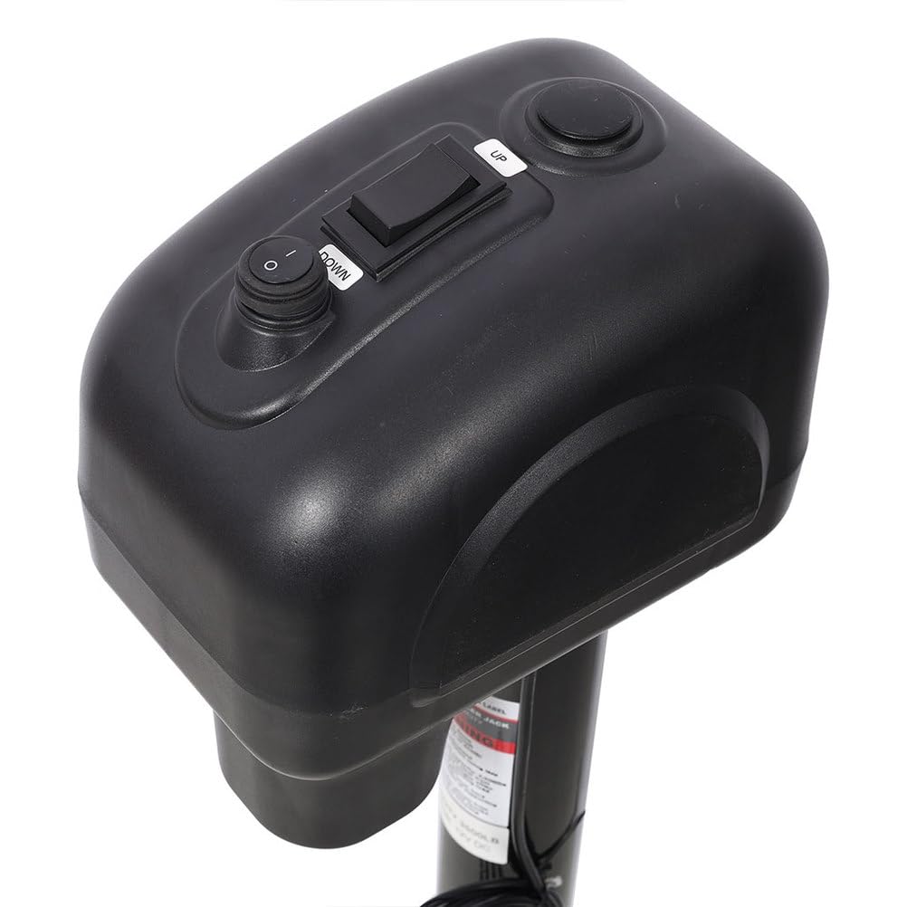 12V Electric Trailer Jack with Adjustable Drop Leg M4572