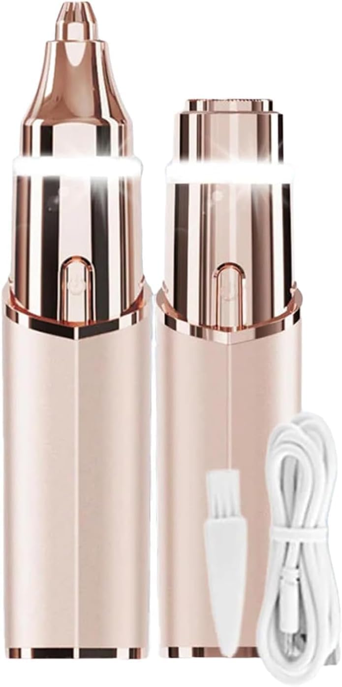 Rechargeable 2-in-1 Facial Hair Remover and Eyebrow Trimmer W5284