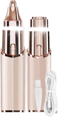 Rechargeable 2-in-1 Facial Hair Remover and Eyebrow Trimmer W5284