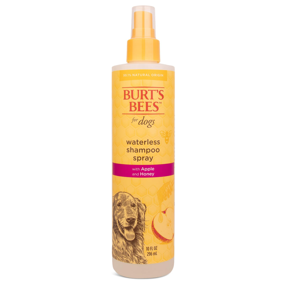 Waterless Shampoo Spray with Apple & Honey, 10 Fl Oz B35522