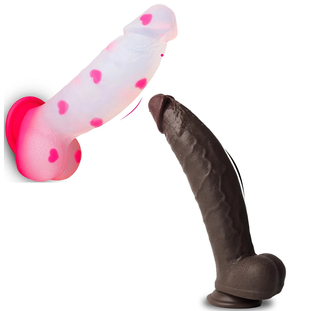 12" Thick Dildo & 8" Dildo T3663
