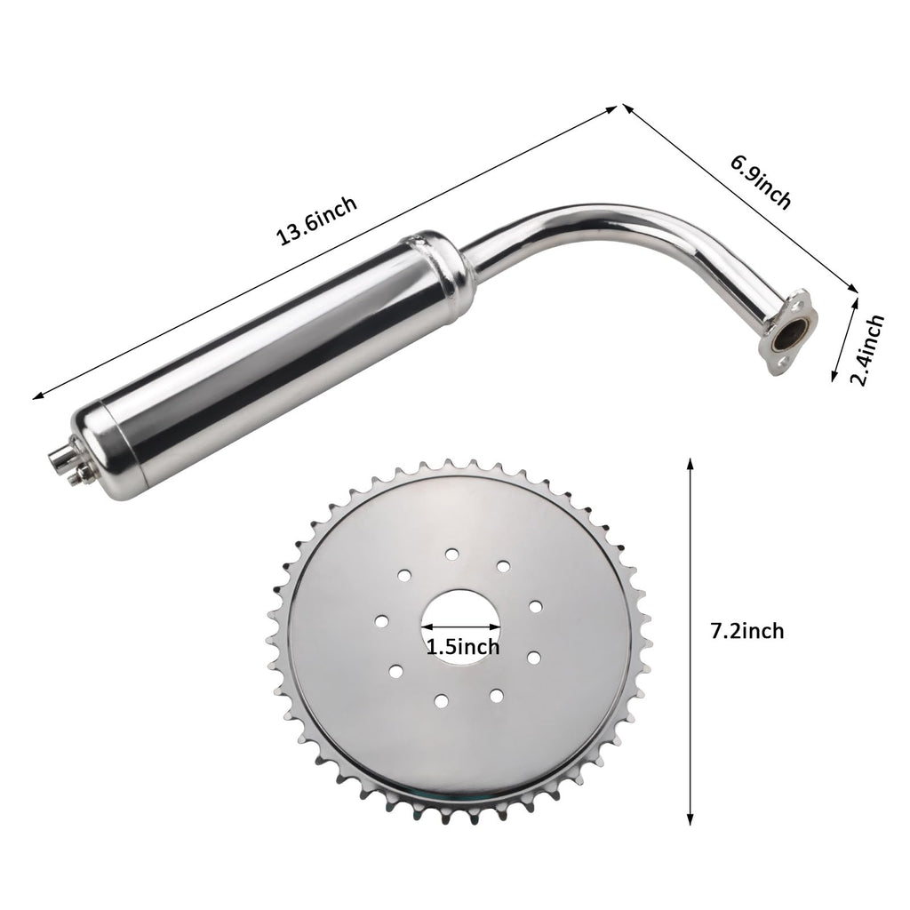 80cc 2-Stroke Bicycle Engine Kit D12488