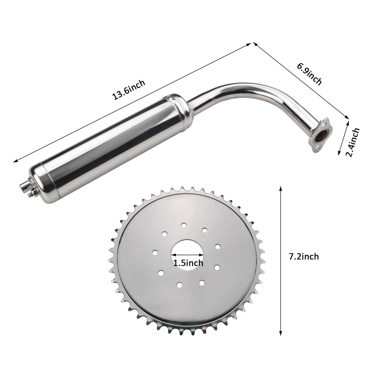 80cc 2-Stroke Bicycle Engine Kit D12488