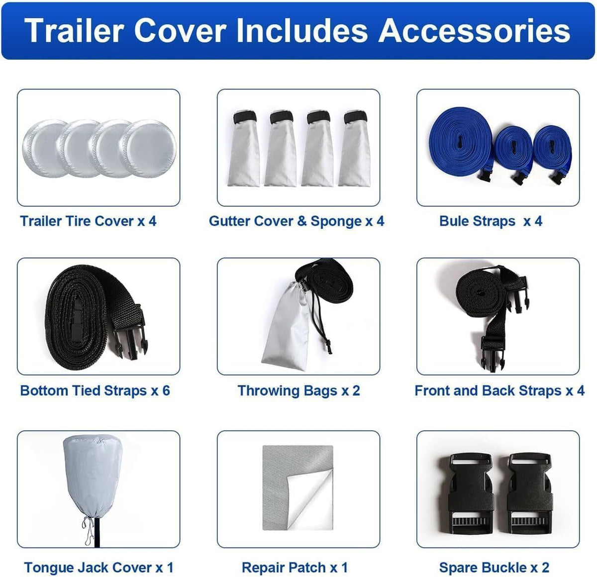 Heavy Duty Waterproof RV Cover S64548