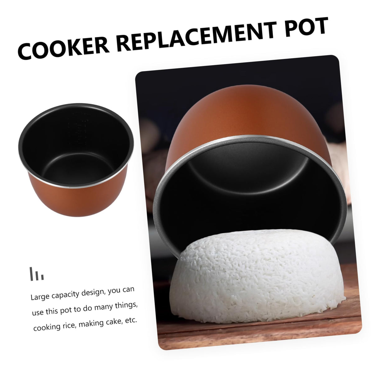Electric Pressure Cooker Inner Pot Replacement E9745