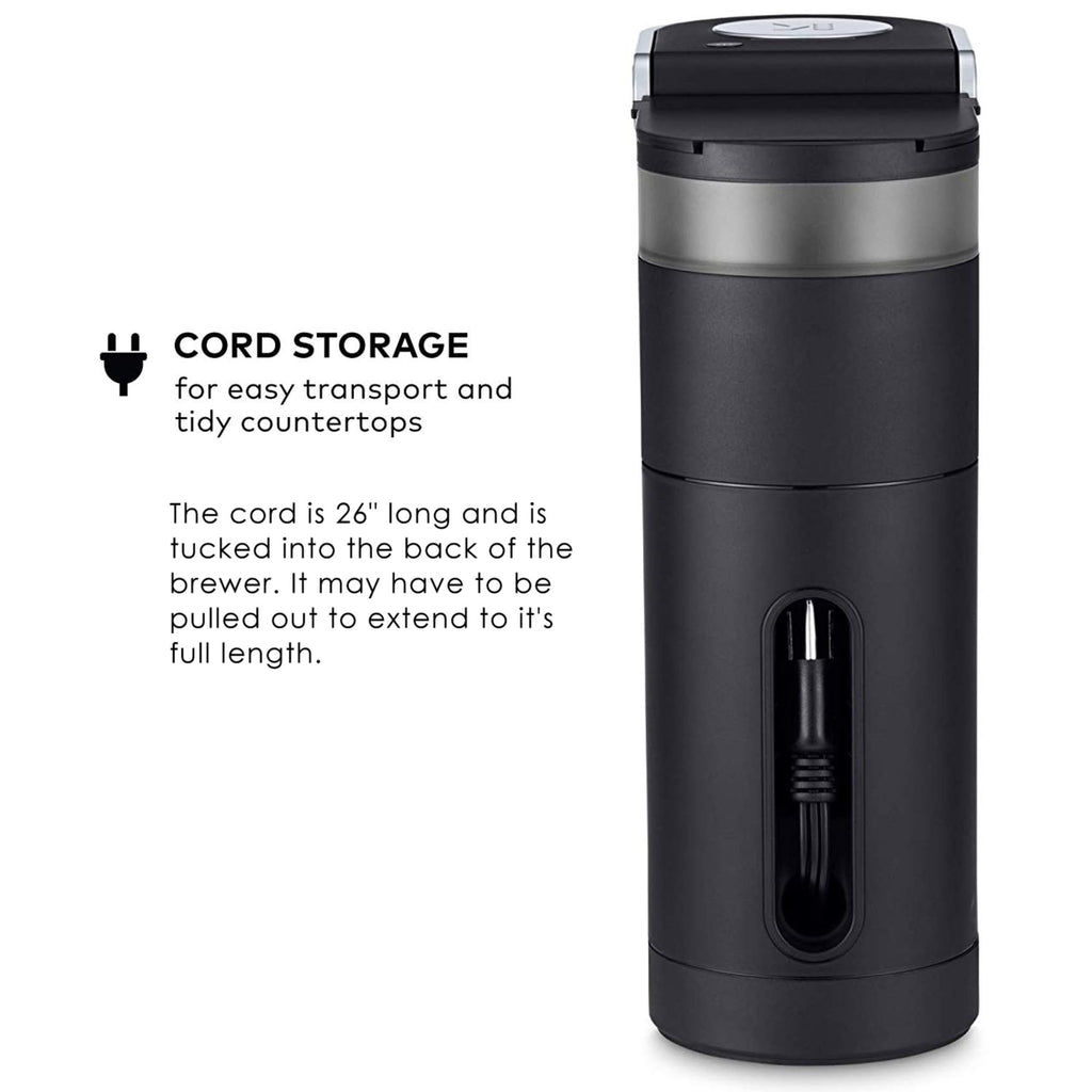 Single Serve K-Cup Pod Coffee Maker, 6 to 12oz Brew Size, Black K7319