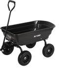 4 Cu.Ft. Poly Yard Dump Cart with 180° Rotating Handle K38524