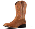 Men's Square Toe Pull On Western Boots C577
