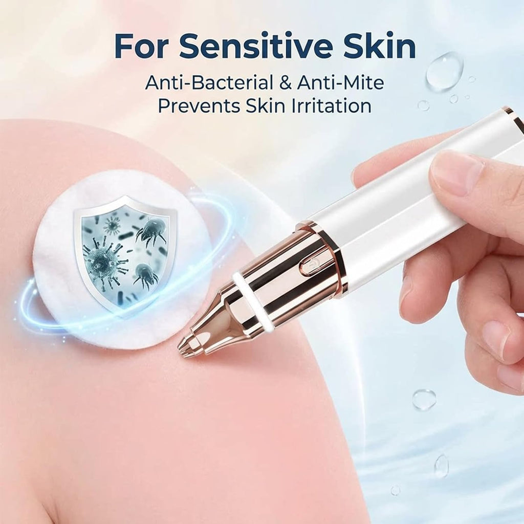 Rechargeable 2-in-1 Facial Hair Remover and Eyebrow Trimmer W5284