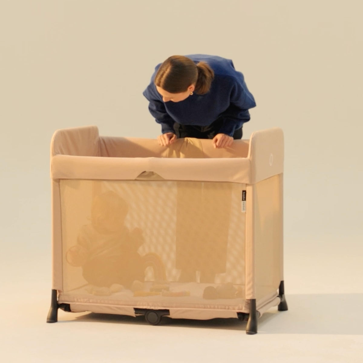 Portable Playard Taupe S597039