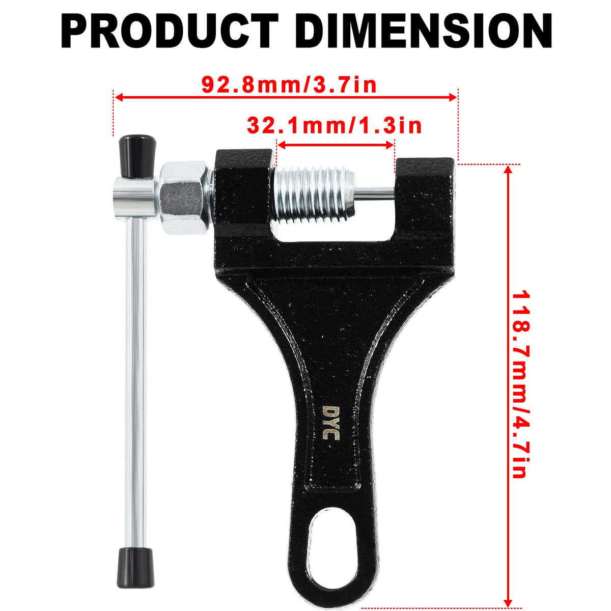 Chain Breaker Tool for 420-530 Roller Chain Z475
