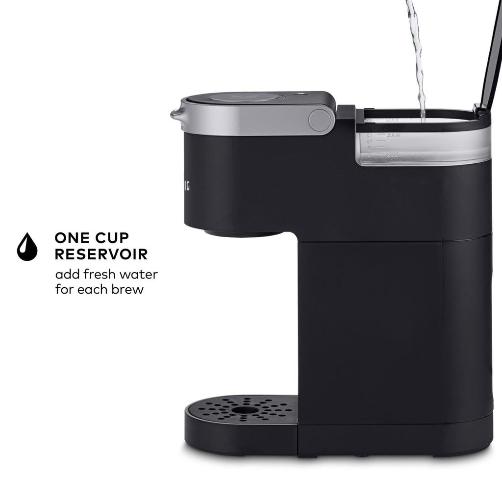Single Serve K-Cup Pod Coffee Maker, 6 to 12oz Brew Size, Black K7319