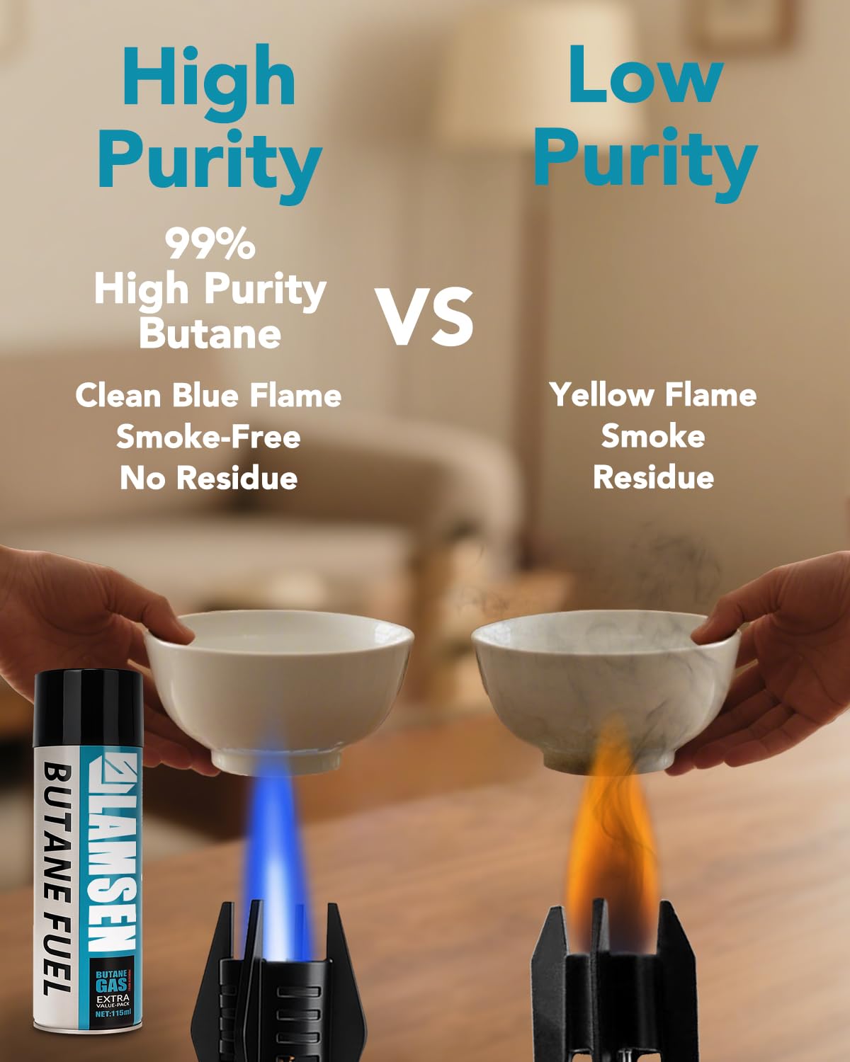 Butane Refill 115ml 3 Can H2815
