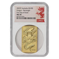 1 oz Australian Gold Dragon Bar X4528