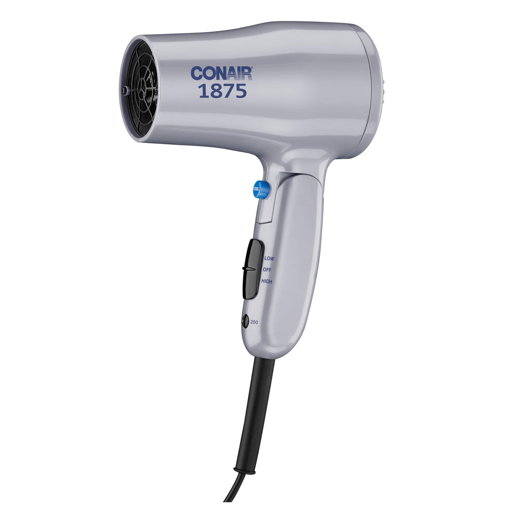 Compact Folding Dual Voltage 1875W Hair Dryer B589