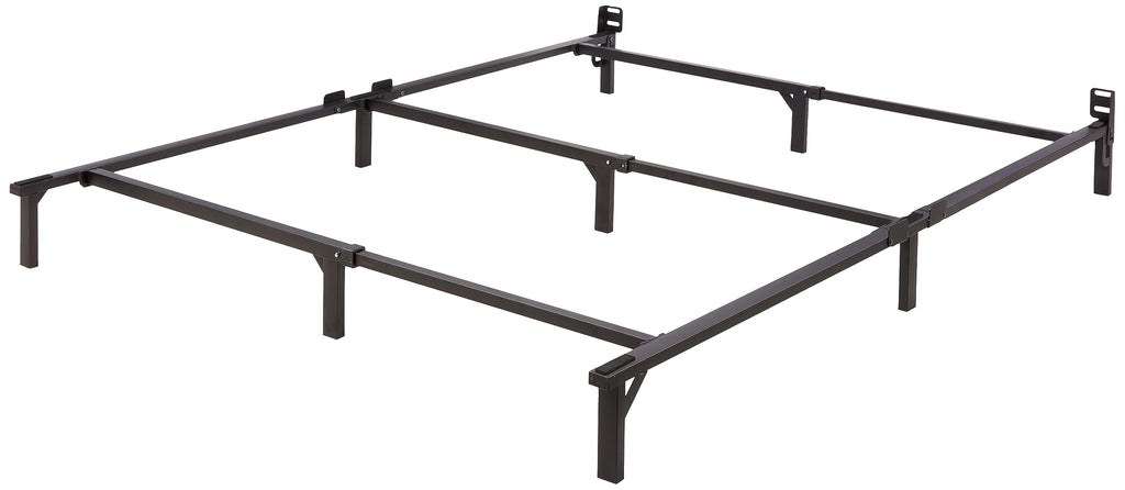 Queen Size Black Metal Bed Frame W87320
