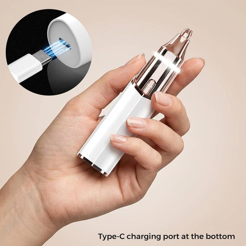 Rechargeable 2-in-1 Facial Hair Remover and Eyebrow Trimmer W5284
