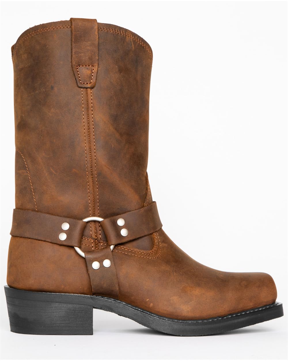 Men's Square Toe Embroidered Cowboy Boots X7441