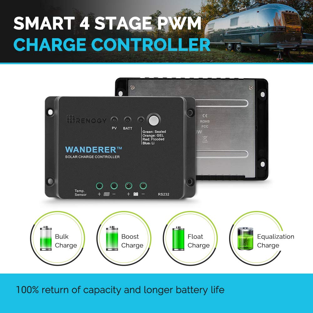 30A PWM Solar Charge Controller 12V W4618