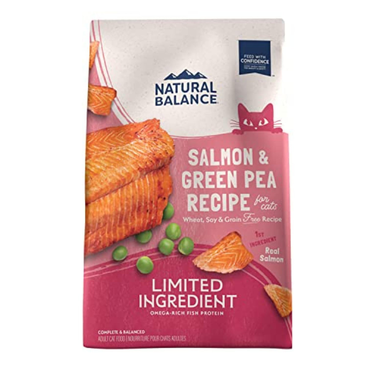 Salmon & Green Pea Cat Food 10 lb I72740