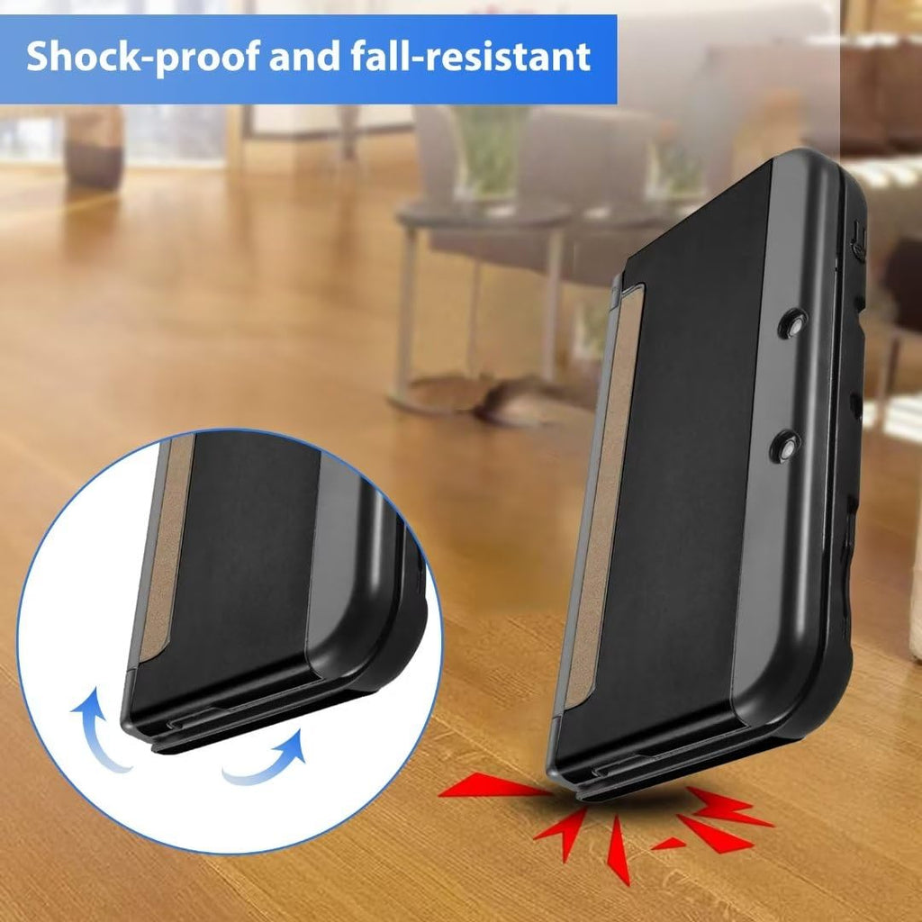 Black Shockproof Hard Shell Case for Nintendo 3DS LL XL E26720