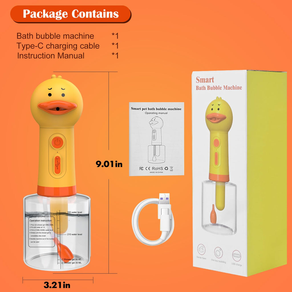 Electric Foaming Shampoo Dispenser O885