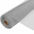 Aluminum Mesh Screen 39.4x196.9 Inches Silver U6546