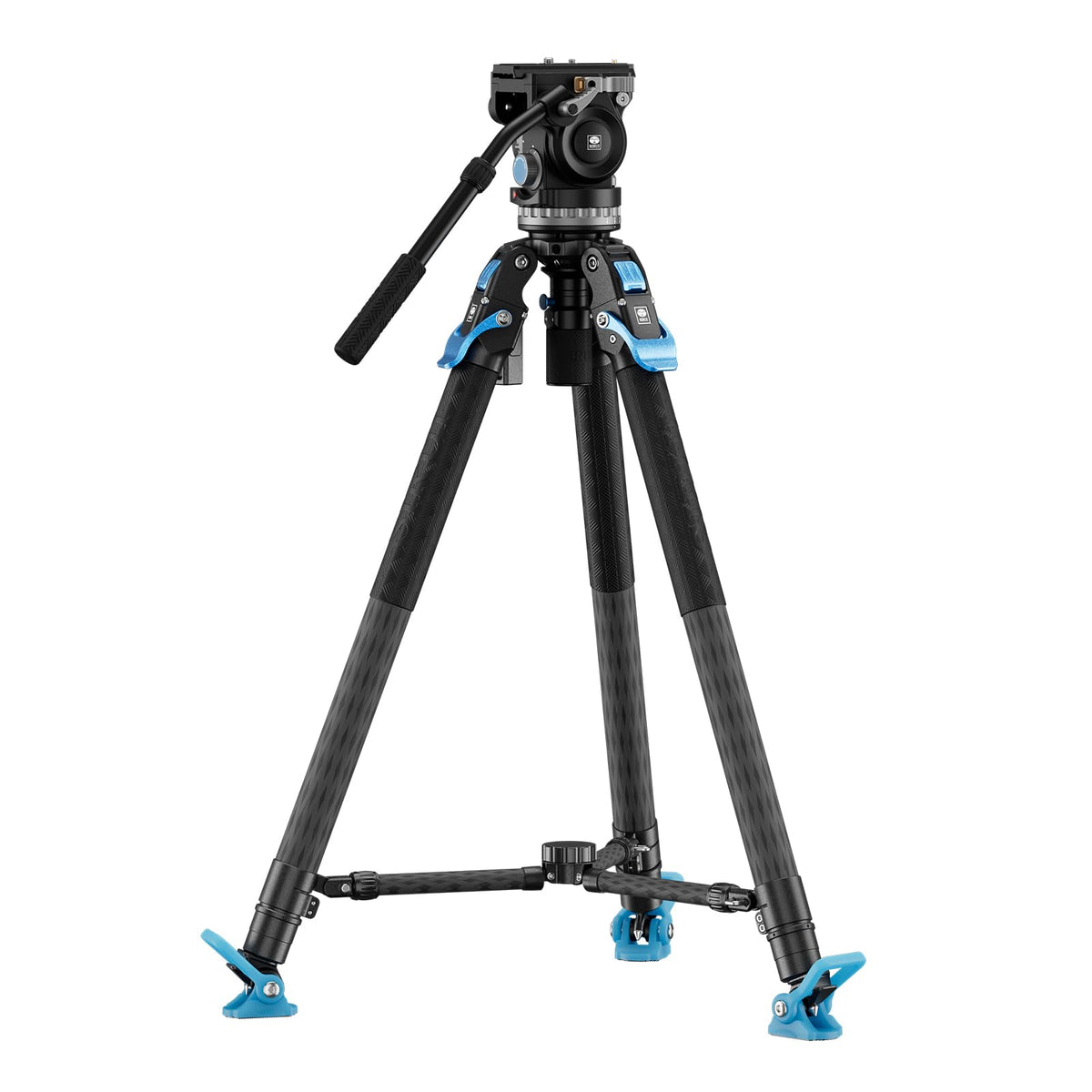 Carbon Fiber Video Tripod with Fluid Head L189717