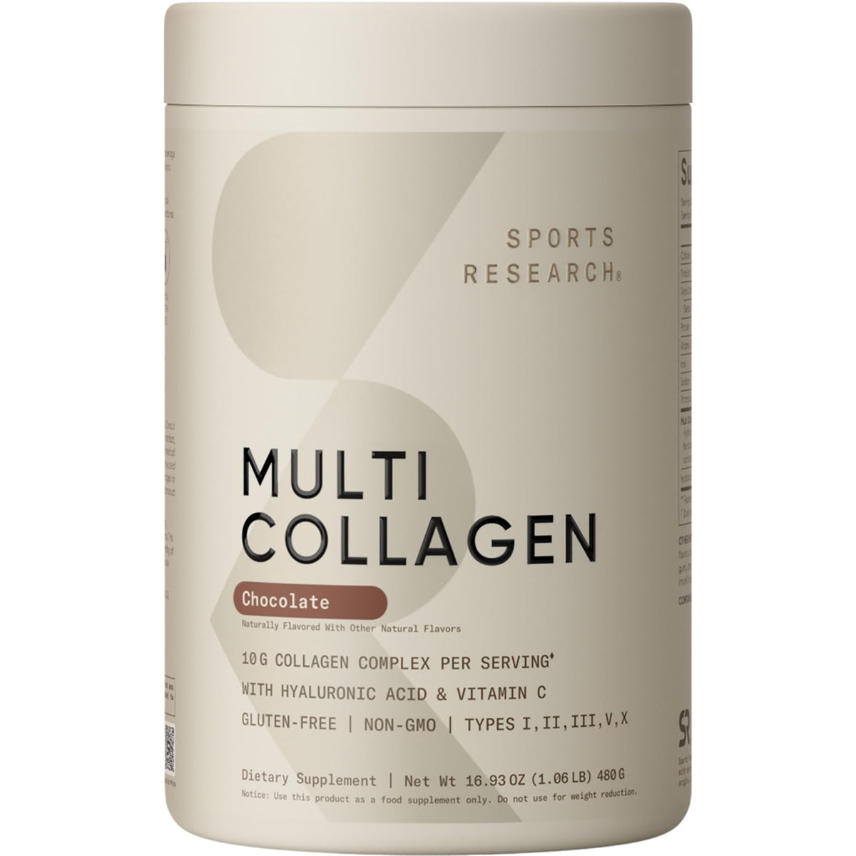 Chocolate Multi Collagen Protein Powder E6427