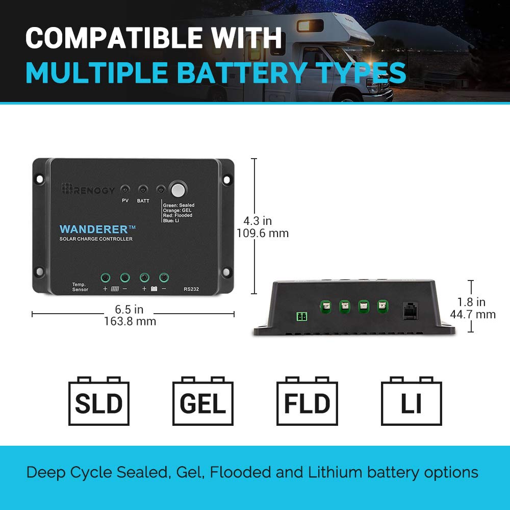 30A PWM Solar Charge Controller 12V W4618