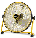 20" Portable Battery Operated Metal Floor Fan H431117