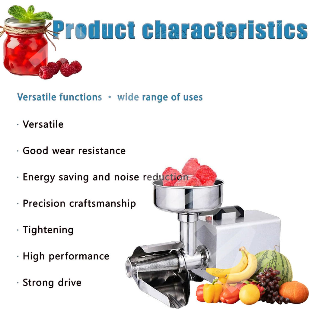 Electric Stainless Steel Tomato Strainer Machine W6837