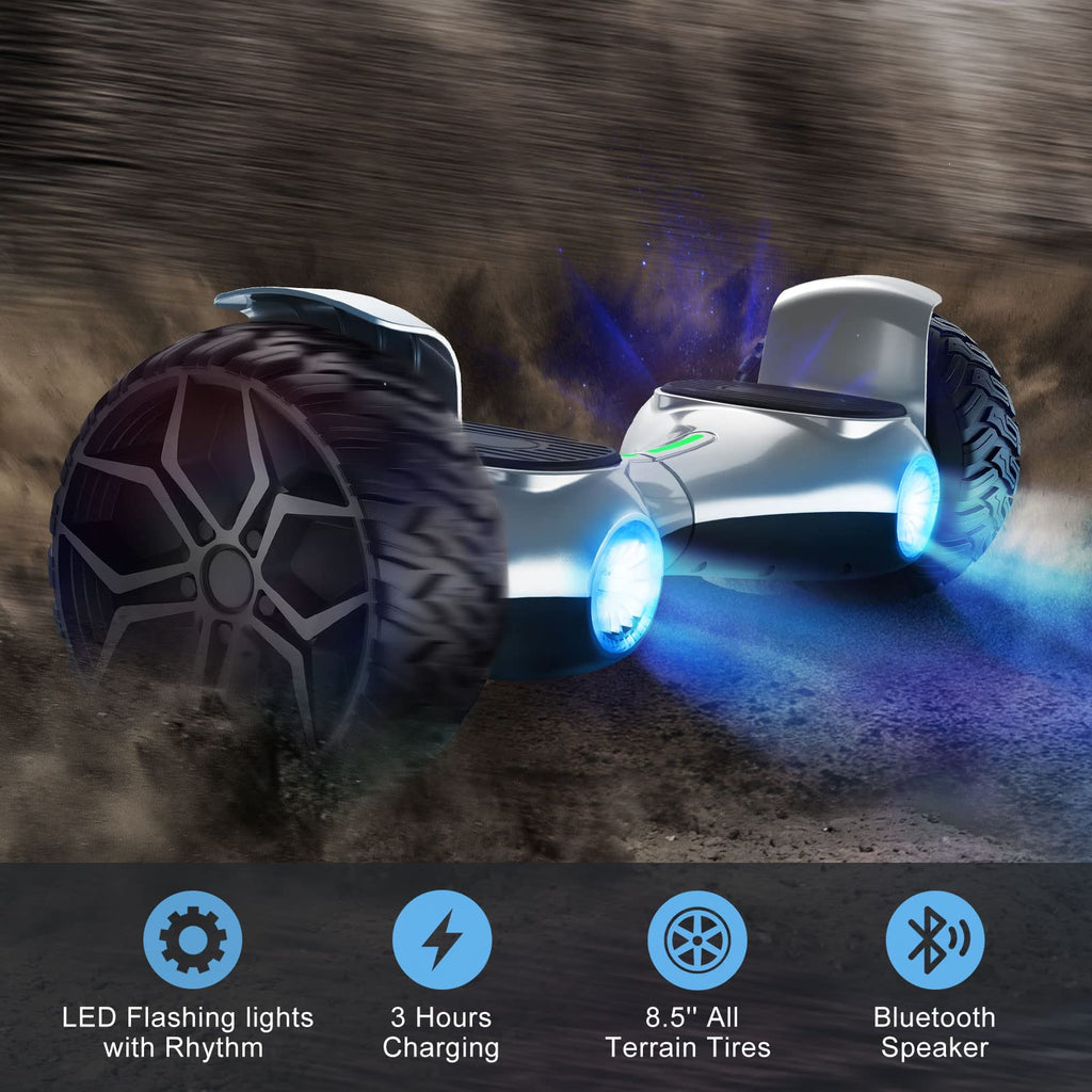 8.5" Offroad Hoverboard with Lights and Bluetooth L323