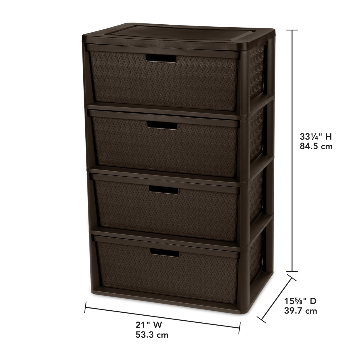 Decorative Drawer Tower Storage Organizer T6451