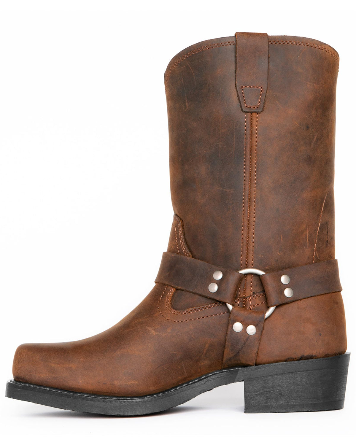 Men's Square Toe Embroidered Cowboy Boots X7441