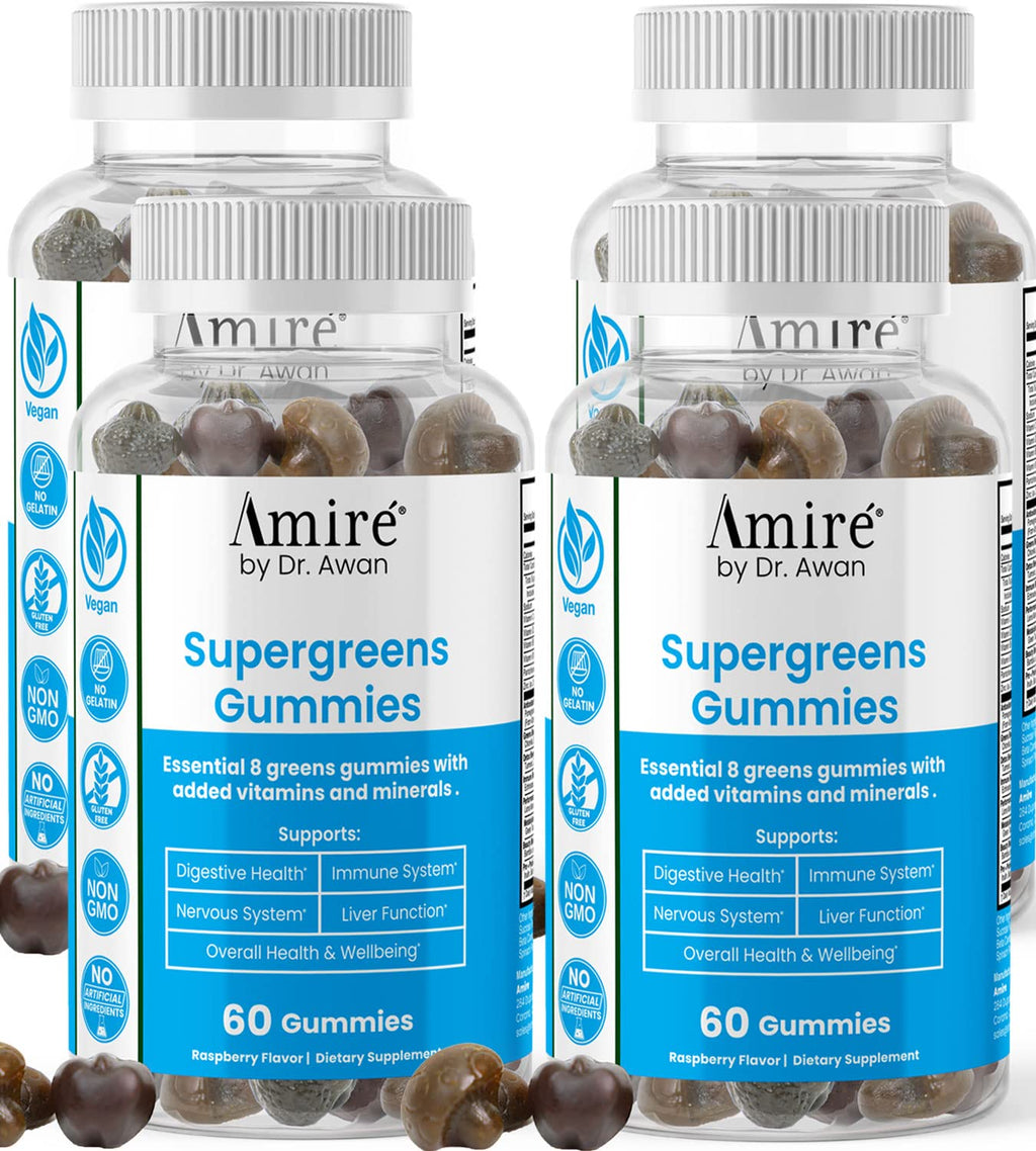 Super Greens Gummies Fruits & Veggies Supplement 240ct V771