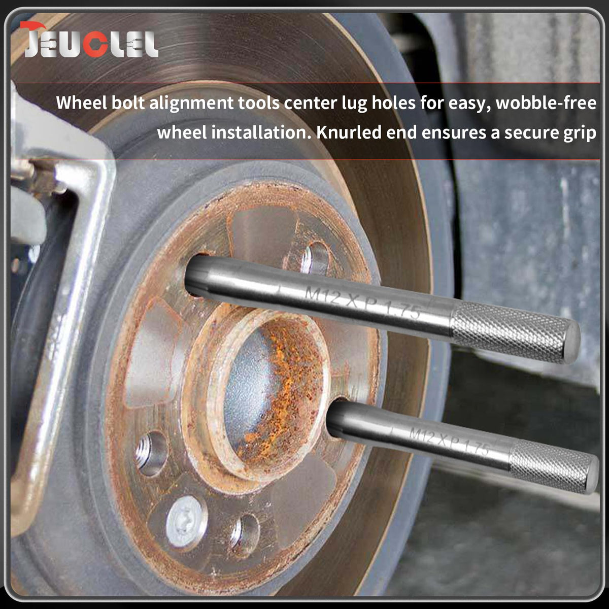 Wheel Stud Alignment Pin Set M12x1.25 M12x1.5 M12x1.75 E94338