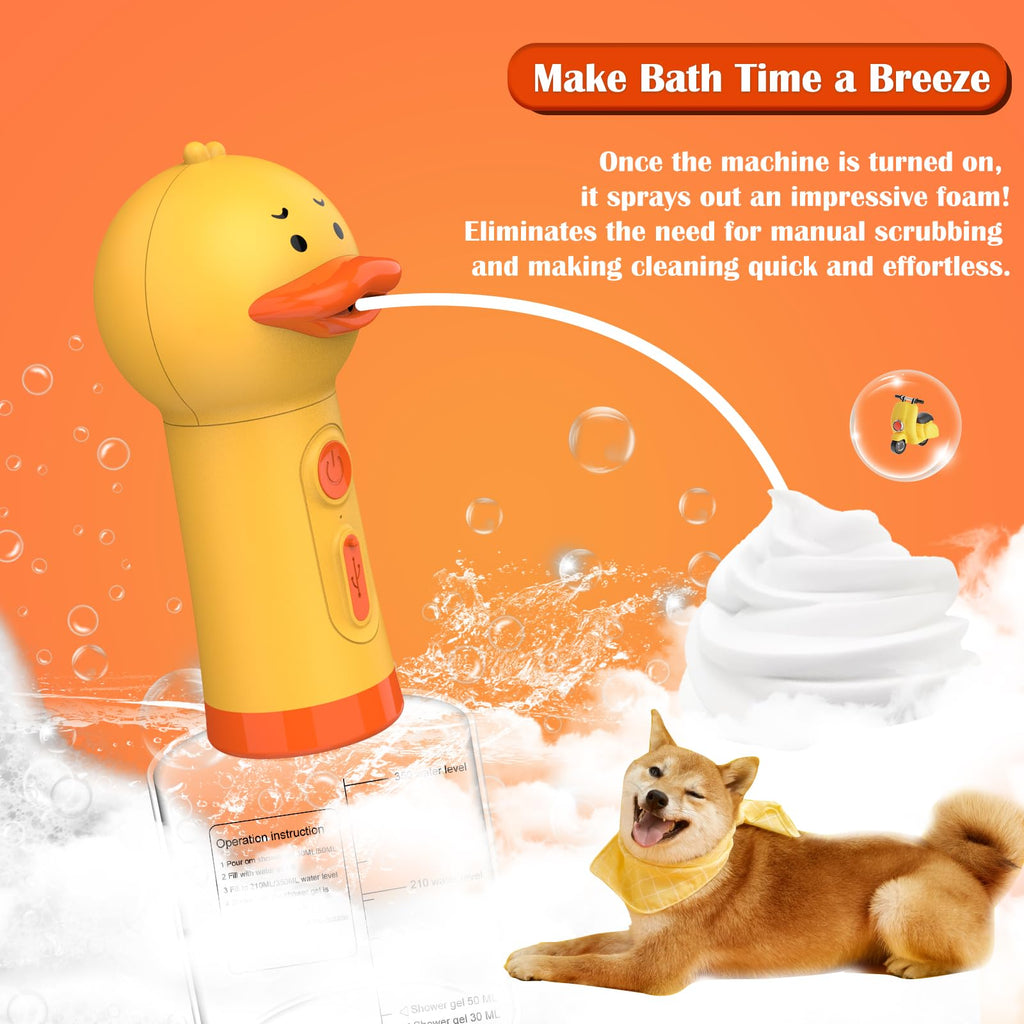 Electric Foaming Shampoo Dispenser O885