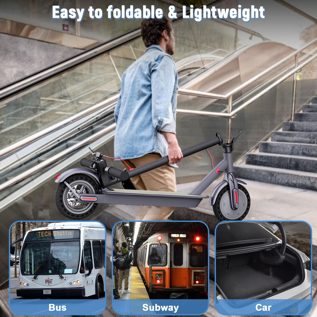 Electric Scooter 350W/500W Motor 8.5'' Solid Tire V2577