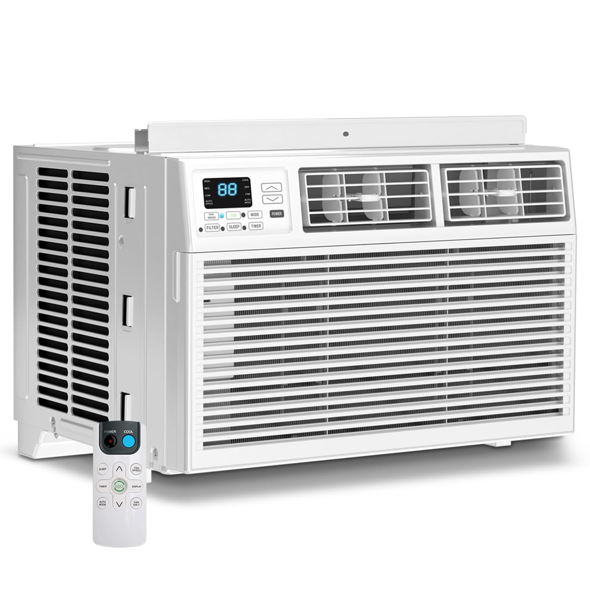 10000 BTU 6-in-1 Window Air Conditioner with Remote Control L52012