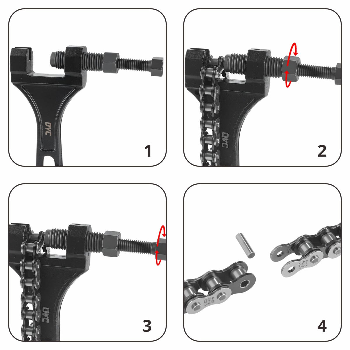 Chain Breaker Tool with 2 Replaceable Cutting Pins W64265