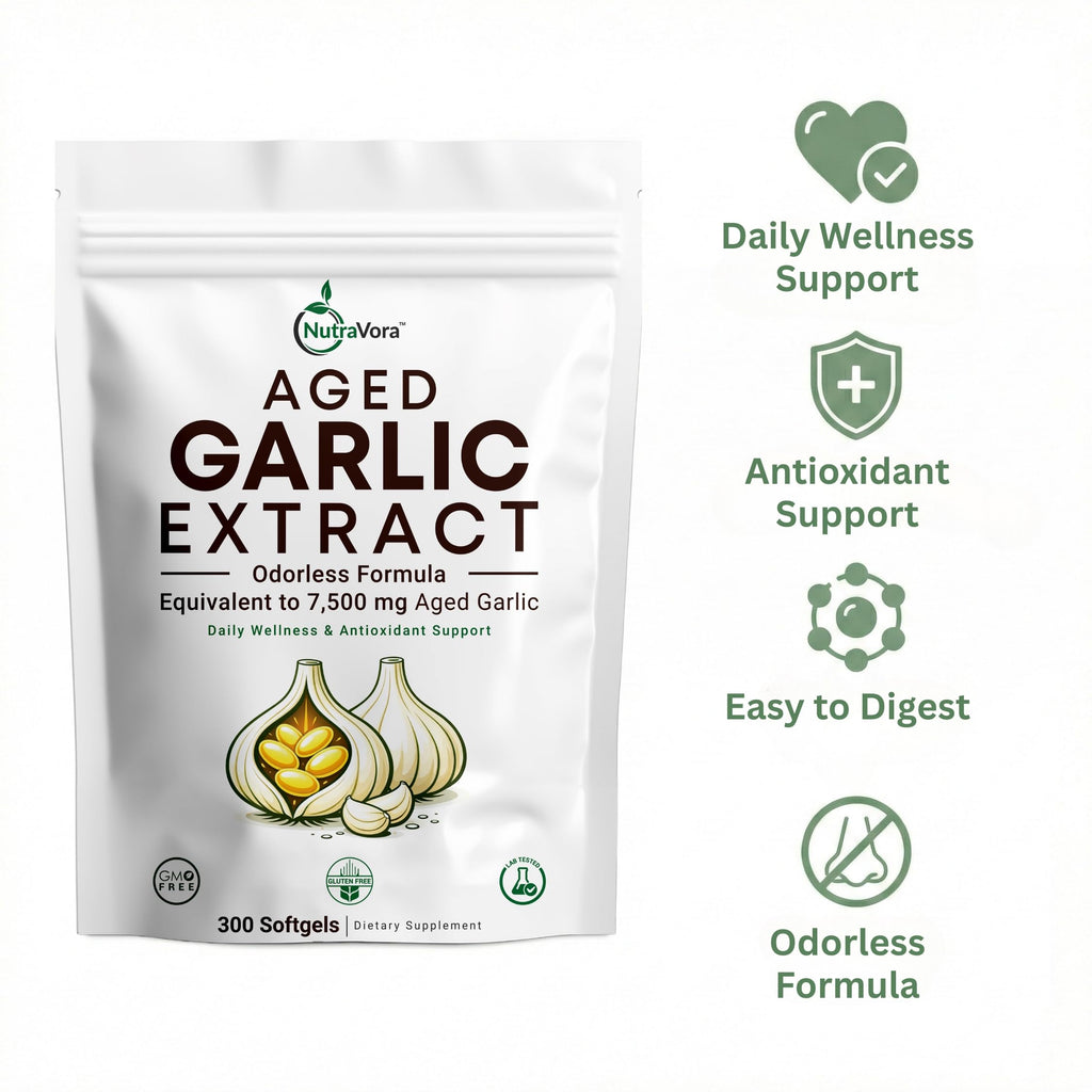 Aged Garlic Extract Softgels, 300 Softgels A85982
